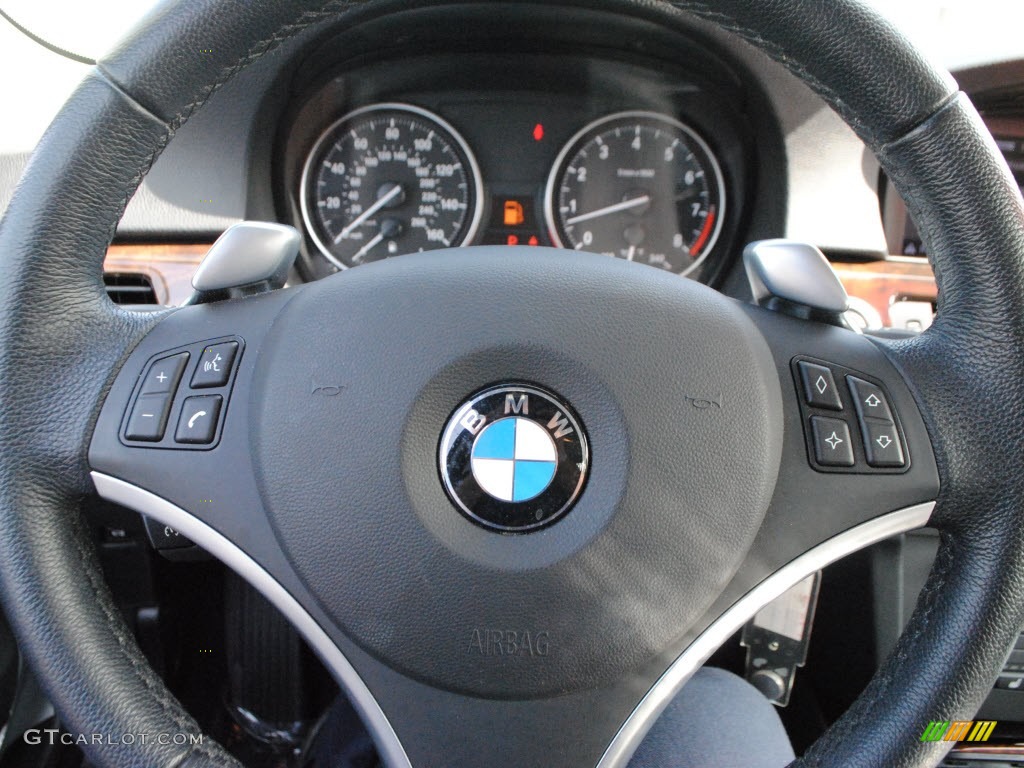 2008 3 Series 335i Sedan - Titanium Silver Metallic / Black photo #22