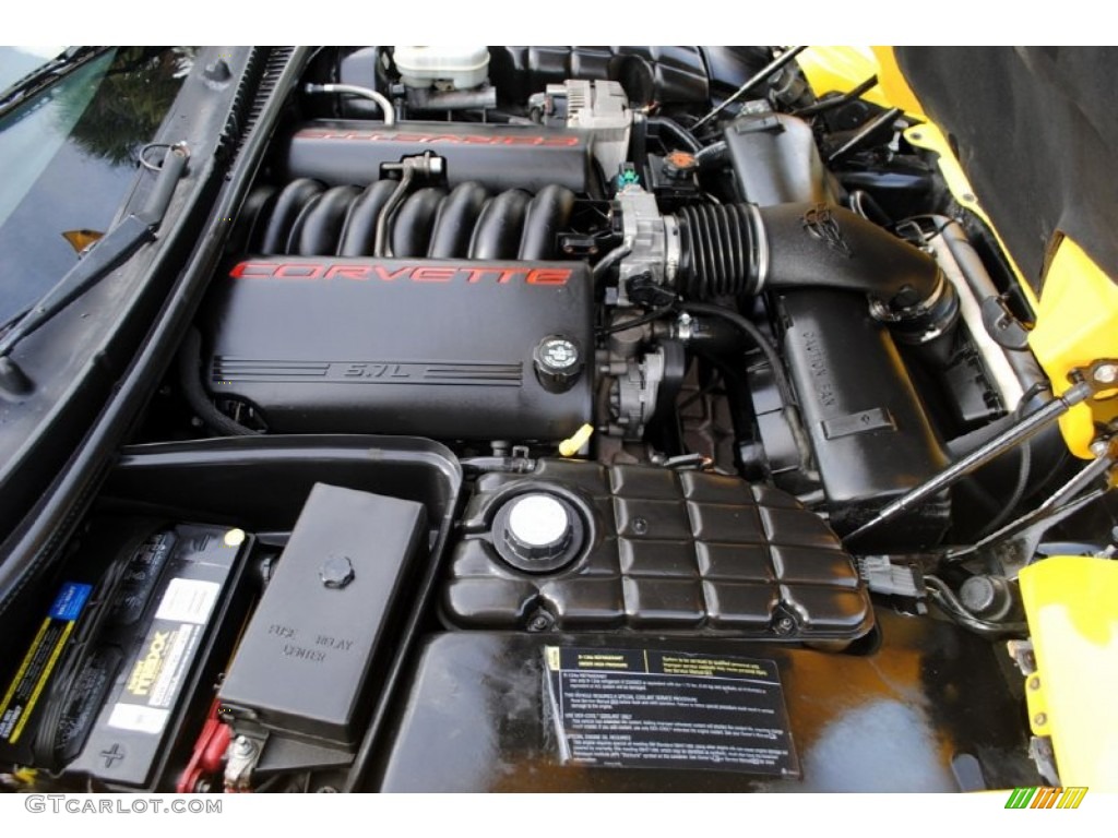 2002 Chevrolet Corvette Coupe 5.7 Liter OHV 16 Valve LS1 V8 Engine Photo #55612008