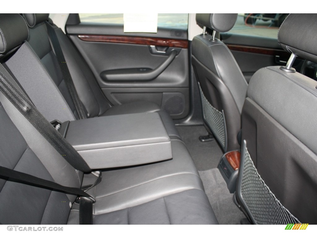 2008 A4 3.2 Sedan - Quartz Grey Metallic / Black photo #12
