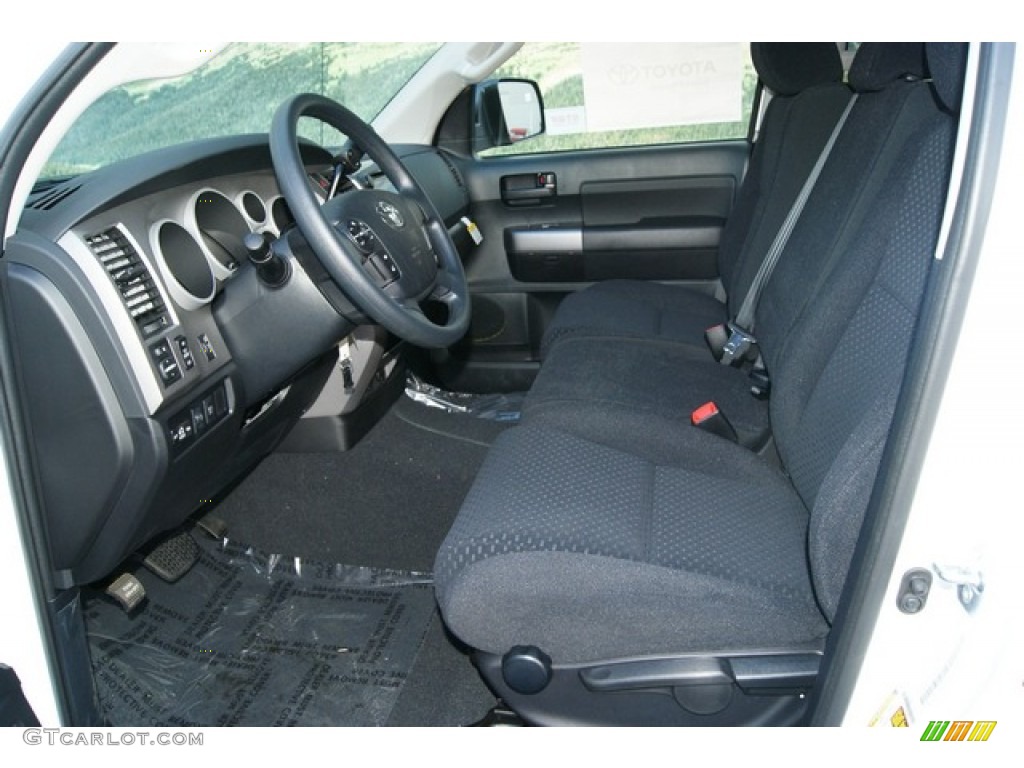 Black Interior 2012 Toyota Tundra CrewMax 4x4 Photo #55612606