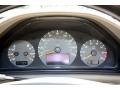 2000 Mercedes-Benz CLK Charcoal Interior Gauges Photo