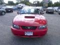2003 Torch Red Ford Mustang V6 Coupe  photo #2