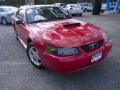 2003 Torch Red Ford Mustang V6 Coupe  photo #3