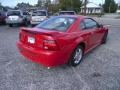 2003 Torch Red Ford Mustang V6 Coupe  photo #5