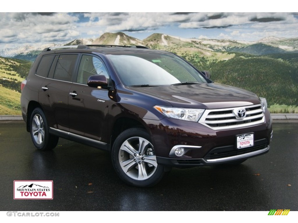 Sizzling Crimson Mica Toyota Highlander