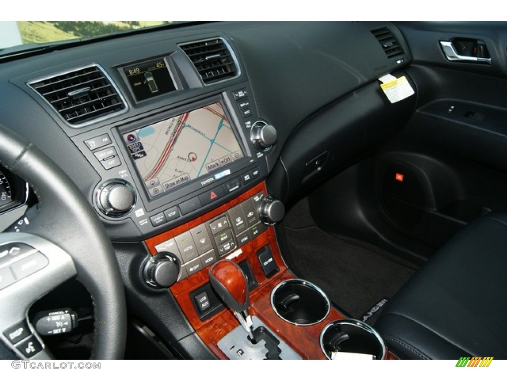2012 Highlander Limited 4WD - Sizzling Crimson Mica / Black photo #6