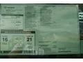 2012 Toyota Tacoma V6 TRD Double Cab 4x4 Window Sticker