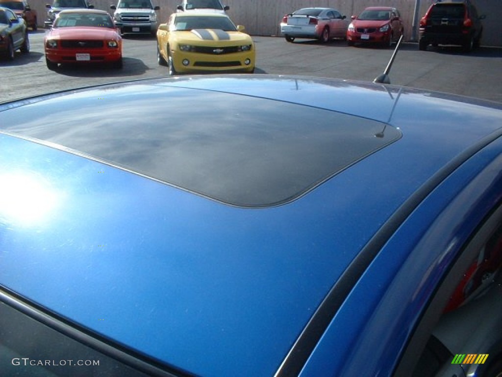 2007 Sentra SE-R Spec V - Sapphire Blue / SE-R Charcoal photo #12