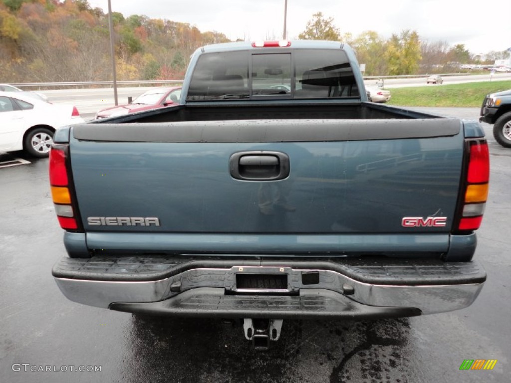 2006 Sierra 1500 SLT Extended Cab 4x4 - Stealth Gray Metallic / Dark Pewter photo #4