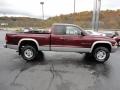 Dark Garnet Red Pearl Coat 2000 Dodge Dakota SLT Extended Cab 4x4 Exterior