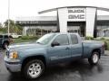 2009 Stealth Gray Metallic GMC Sierra 1500 SLE Extended Cab 4x4  photo #1