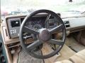 Beige 1994 GMC Sierra 1500 SL Extended Cab 4x4 Steering Wheel