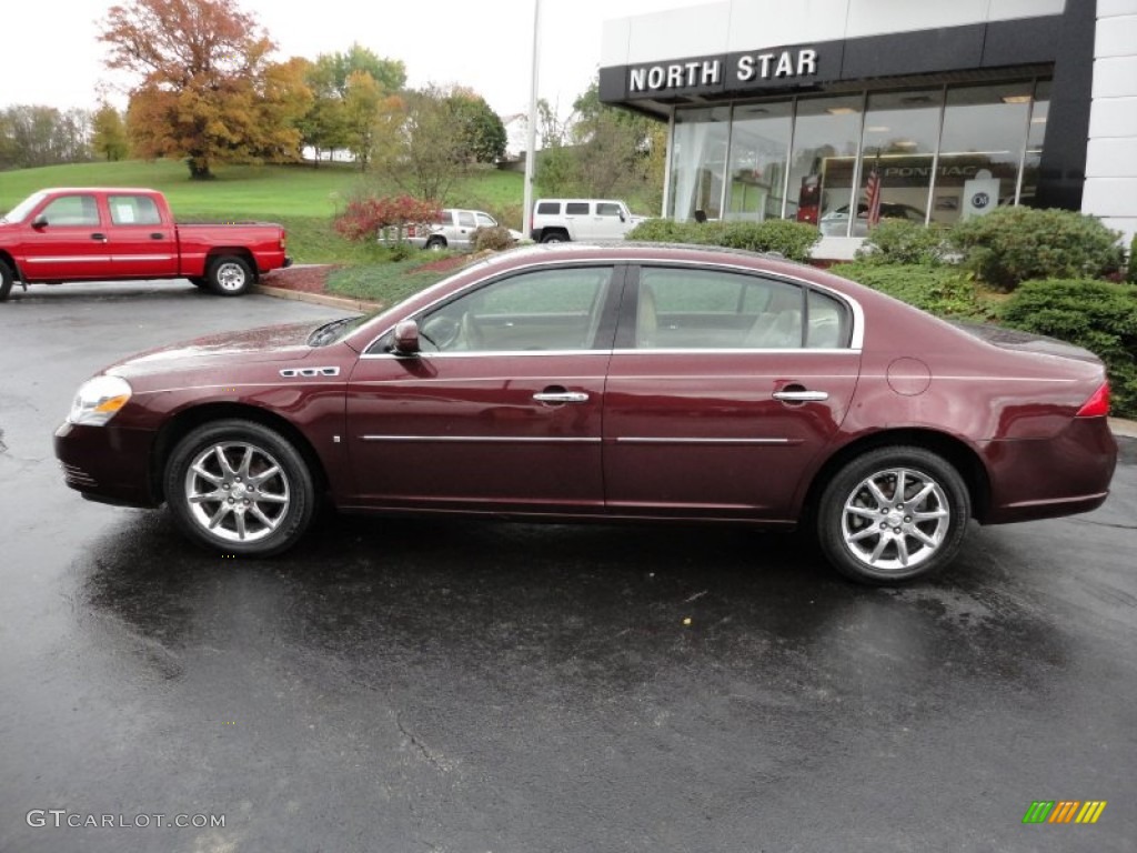 2006 Lucerne CXL - Dark Garnet Red Metallic / Cashmere photo #2