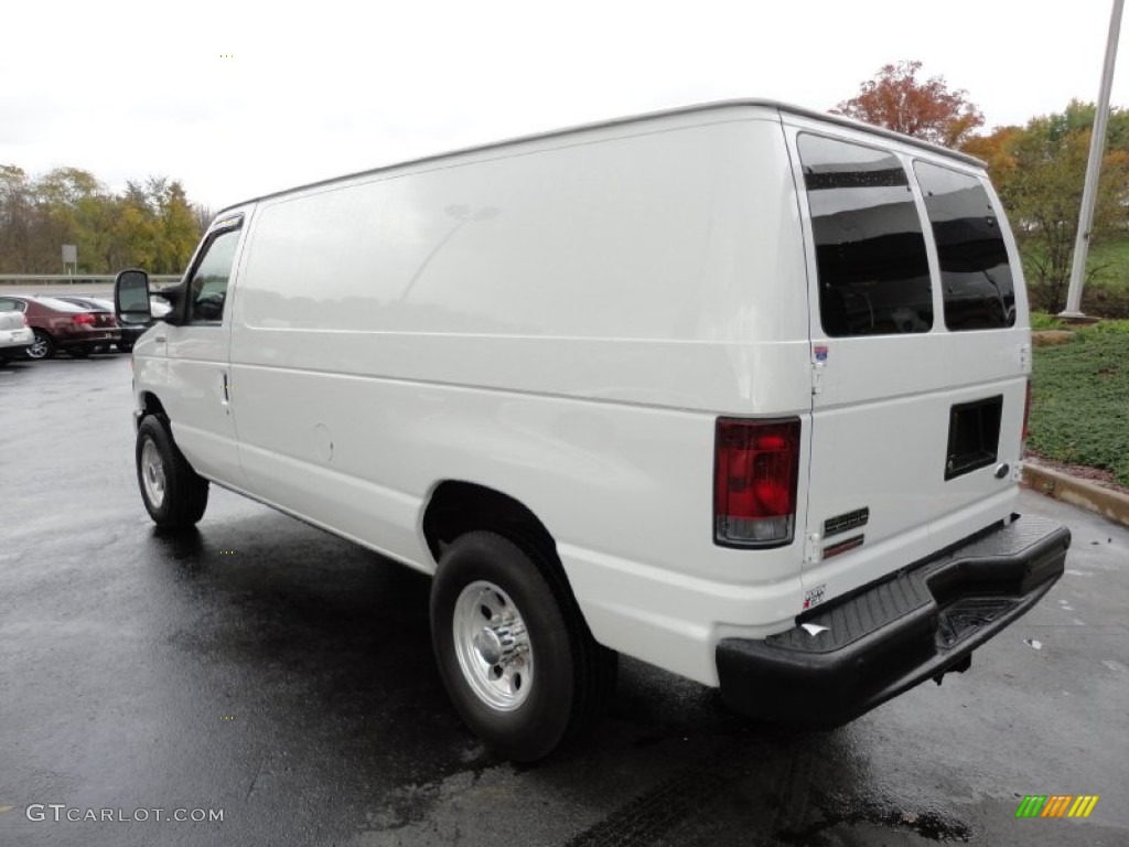 Oxford White 2008 Ford E Series Van E350 Super Duty Cargo Exterior Photo #55615645