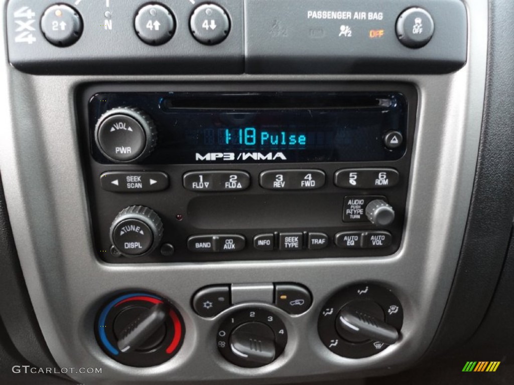 2012 GMC Canyon SLE Crew Cab 4x4 Audio System Photos