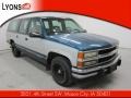 1994 Atlantic Blue Metallic Chevrolet Suburban C1500  photo #22