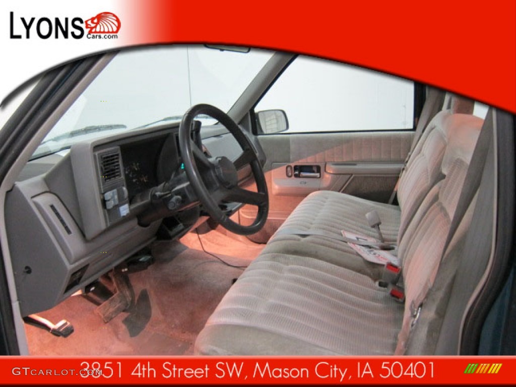 1994 Suburban C1500 - Atlantic Blue Metallic / Gray photo #28