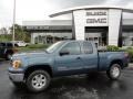 Stealth Gray Metallic - Sierra 1500 SLE Extended Cab 4x4 Photo No. 1