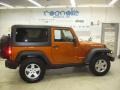 2011 Mango Tango Pearl Jeep Wrangler Rubicon 4x4  photo #1