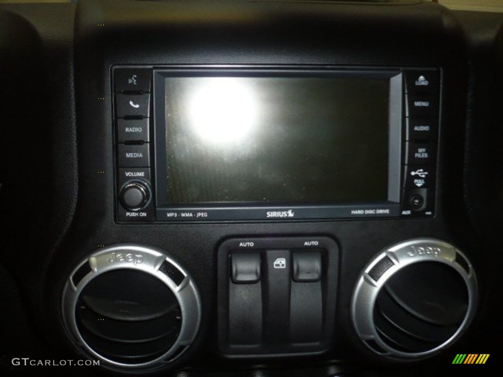 2011 Wrangler Rubicon 4x4 - Mango Tango Pearl / Black photo #5