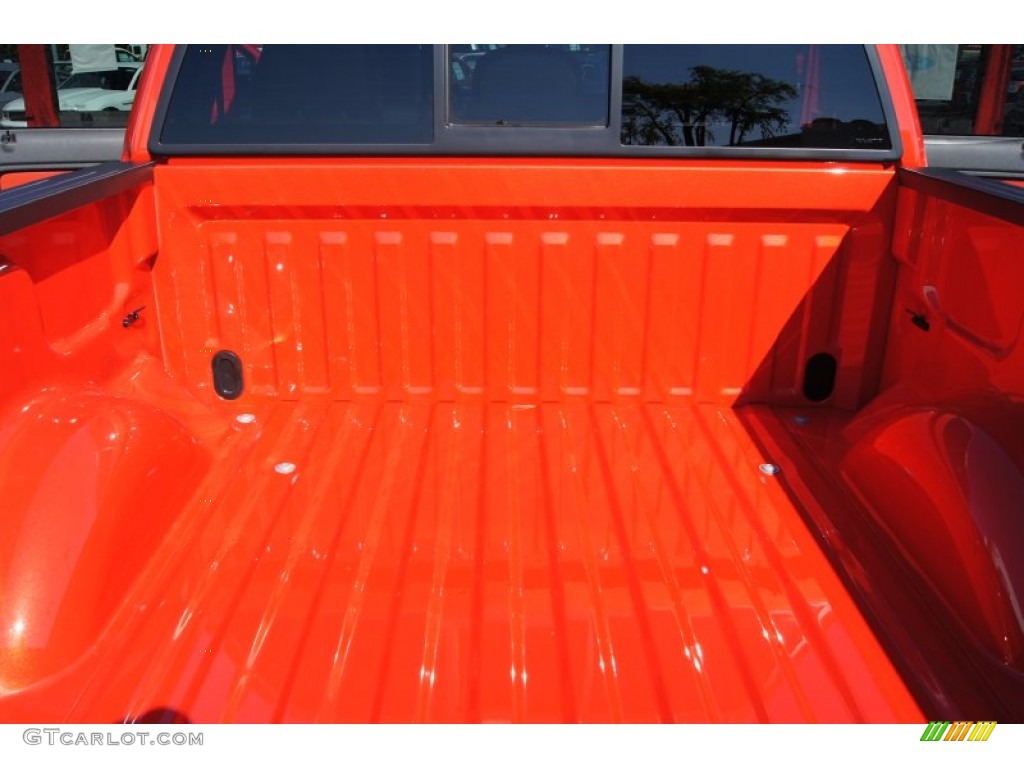 2011 F150 SVT Raptor SuperCrew 4x4 - Molten Orange Tri Coat / Raptor Black/Orange photo #10