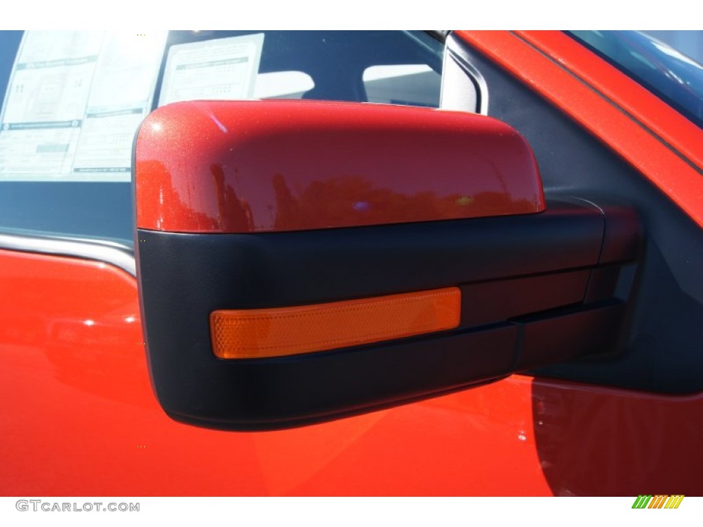 2011 F150 SVT Raptor SuperCrew 4x4 - Molten Orange Tri Coat / Raptor Black/Orange photo #19
