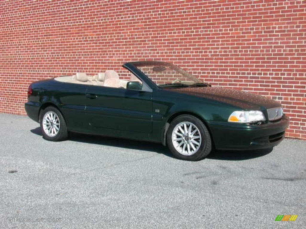 1999 C70 LT Convertible - Emerald Green Metallic / Beige photo #15
