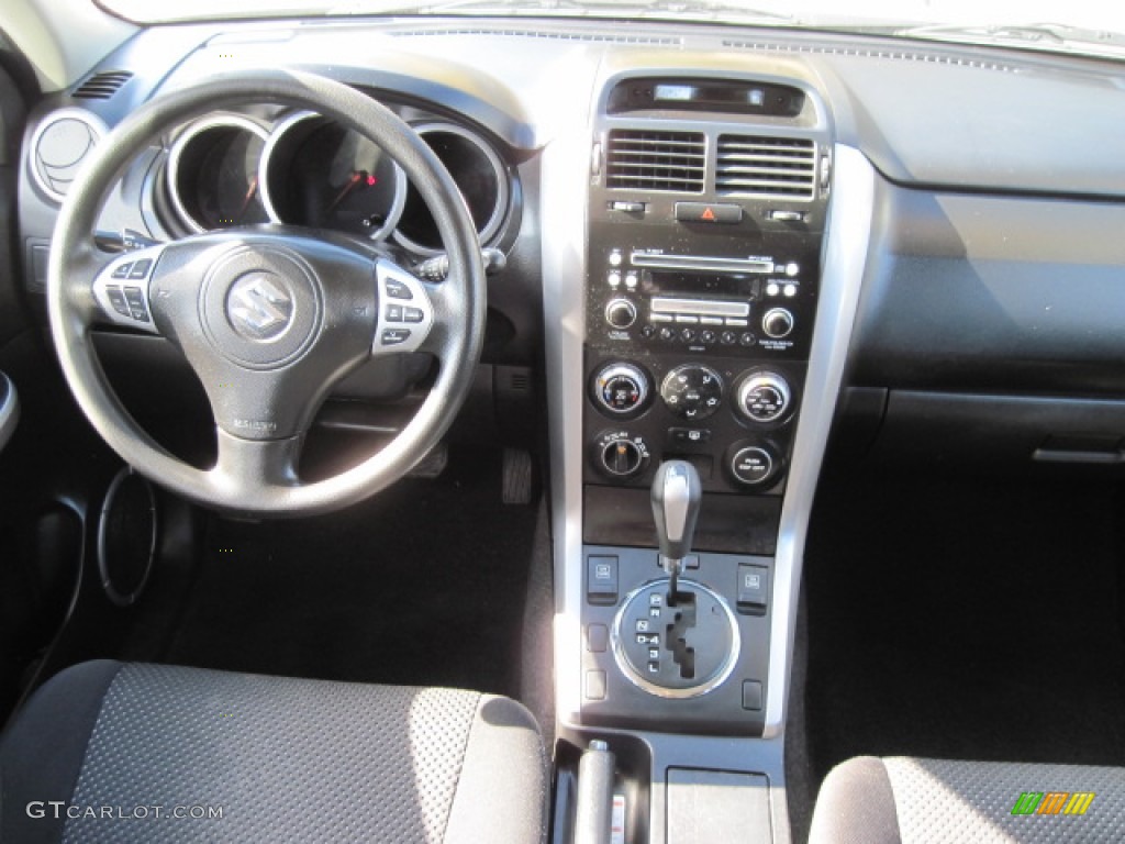 2007 Grand Vitara 4x4 - White Pearl / Black photo #5