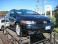 Nighthawk Black Pearl - Civic EX-L Coupe Photo No. 4