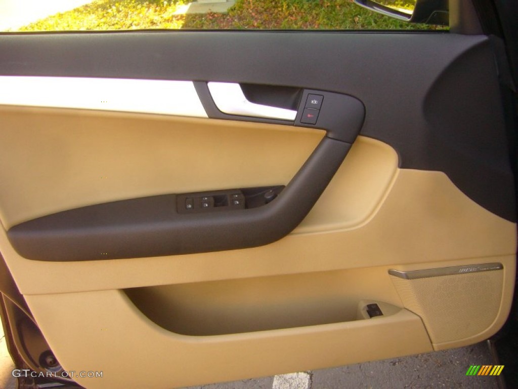 2006 Audi A3 2.0T Beige Door Panel Photo #55619859