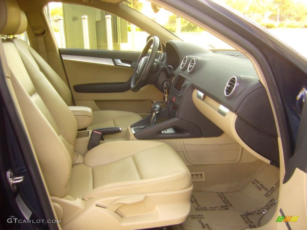 Beige Interior 2006 Audi A3 2.0T Photo #55619878