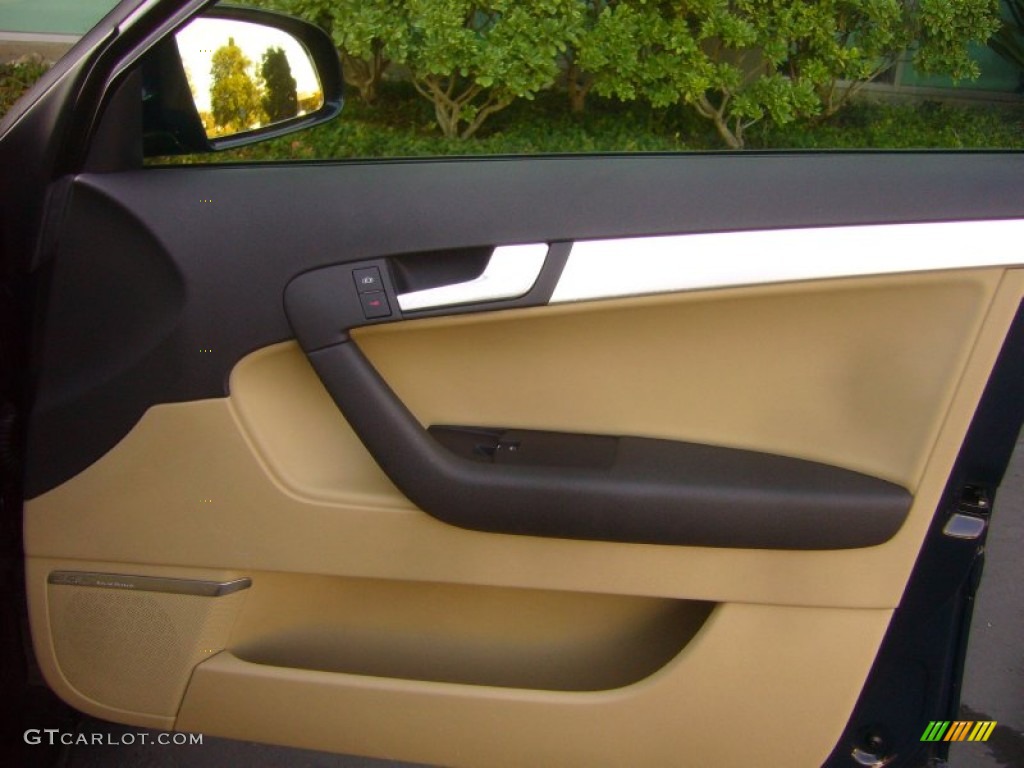 2006 Audi A3 2.0T Beige Door Panel Photo #55619887