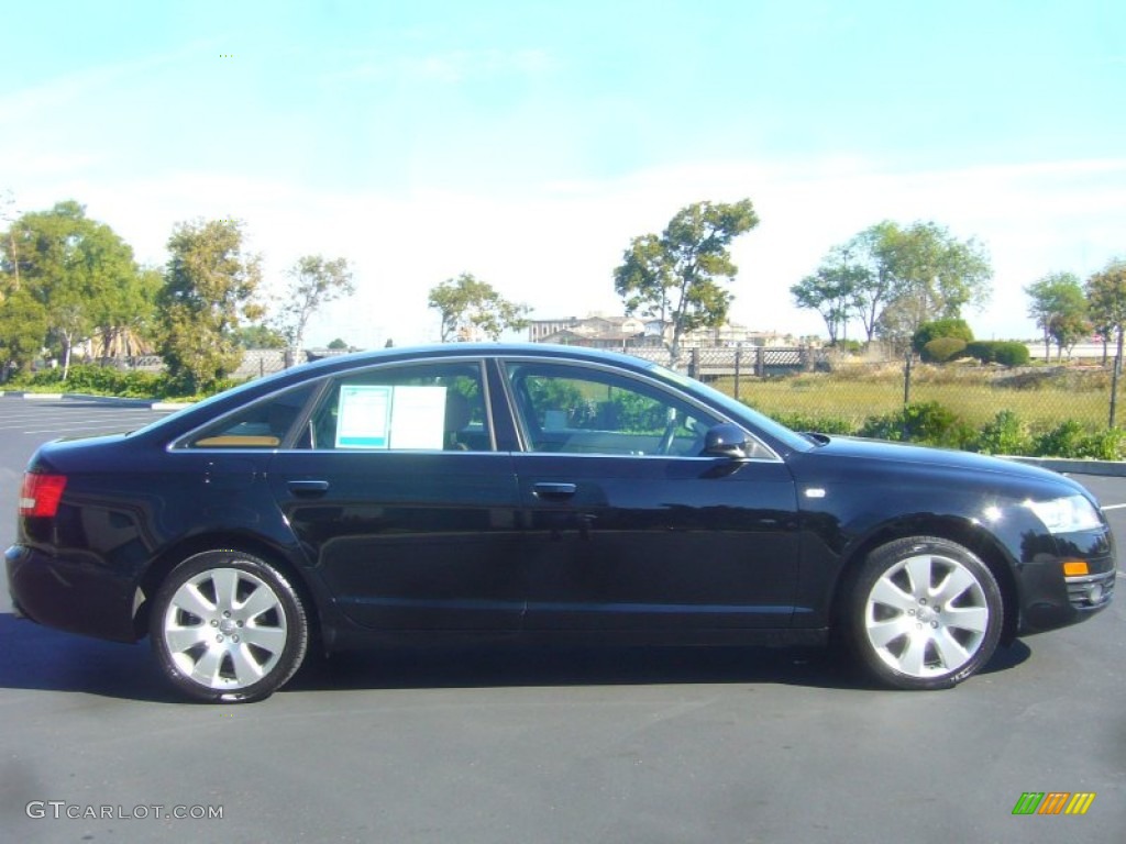 Brilliant Black 2007 Audi A6 3.2 quattro Sedan Exterior Photo #55620042