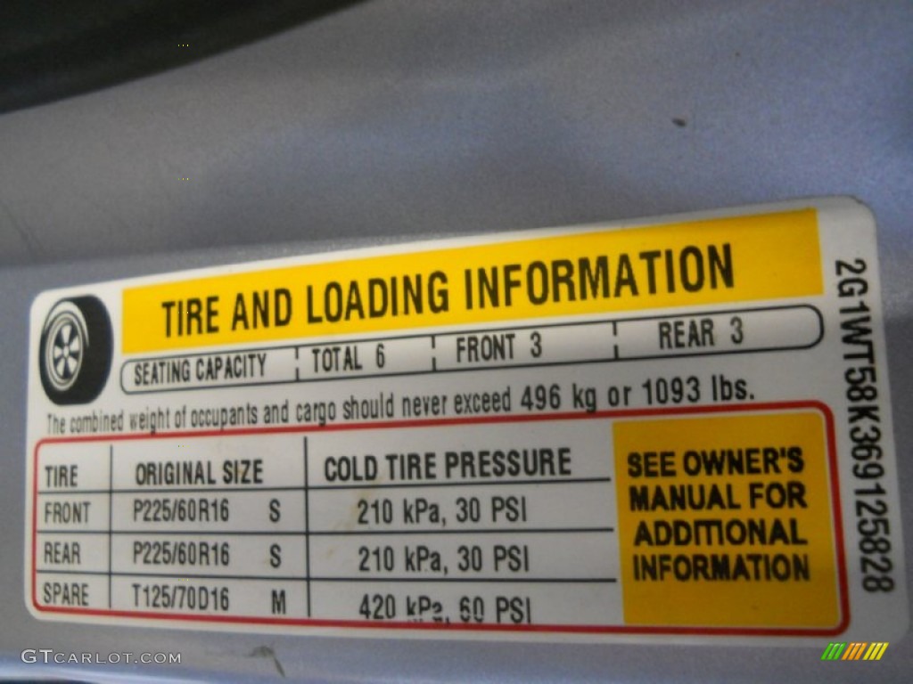 2006 Impala LT - Glacier Blue Metallic / Gray photo #22