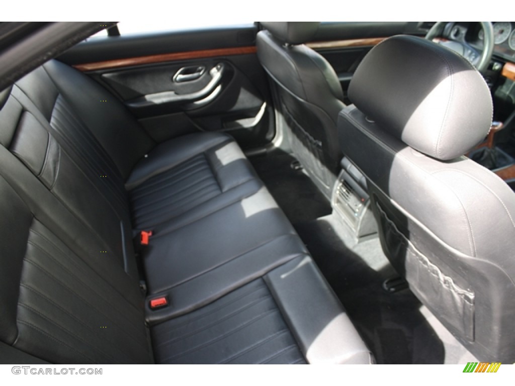 Black Interior 2002 BMW M5 Standard M5 Model Photo #55620888