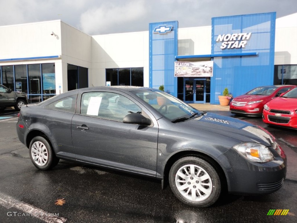 2009 Cobalt LS Coupe - Slate Metallic / Gray photo #1