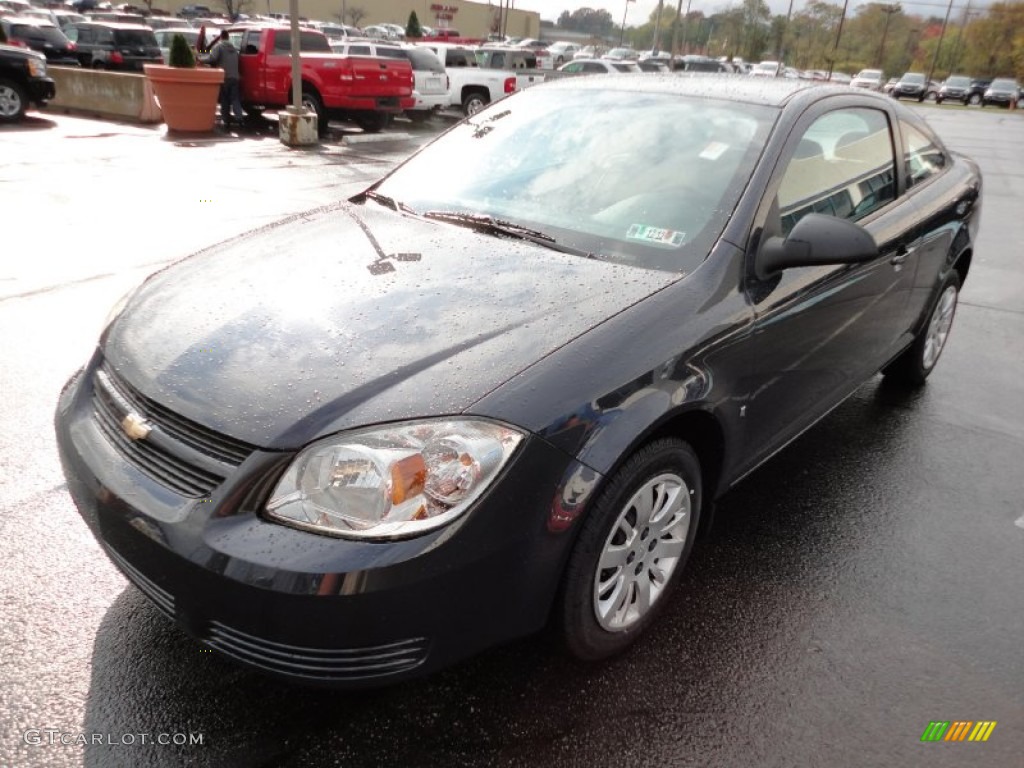 2009 Cobalt LS Coupe - Slate Metallic / Gray photo #3