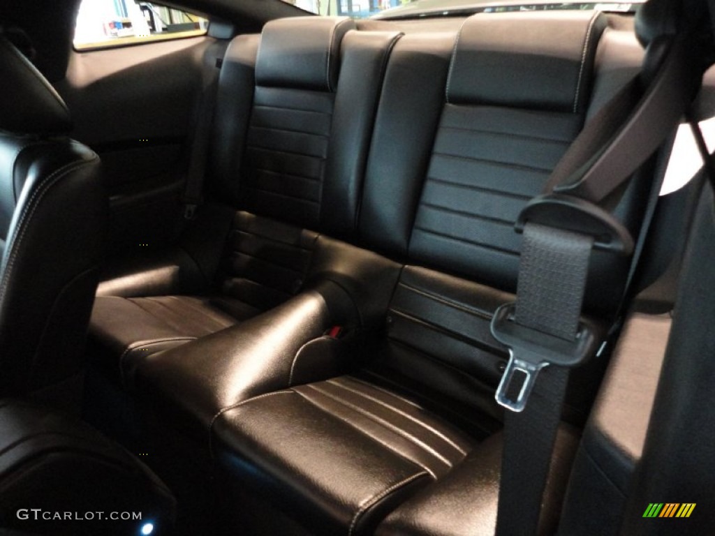 Charcoal Black Interior 2010 Ford Mustang GT Premium Coupe Photo #55622726