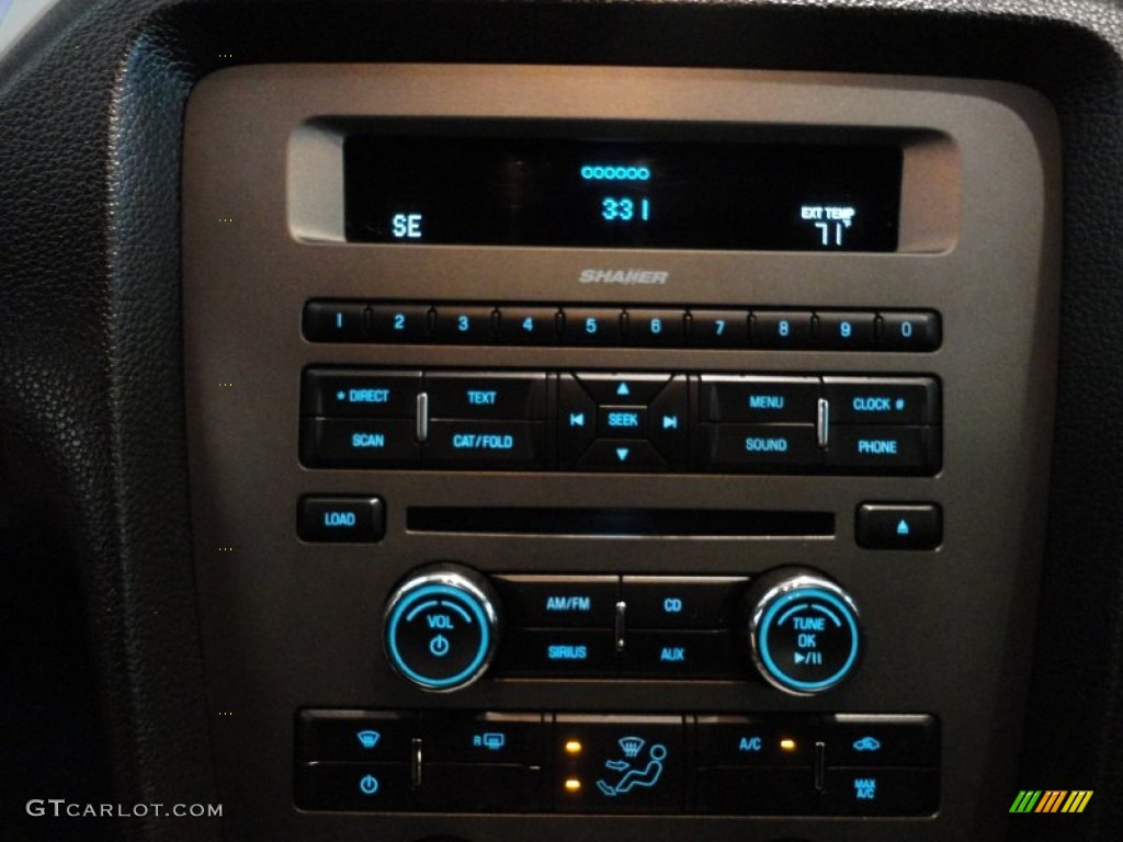 2010 Ford Mustang GT Premium Coupe Controls Photo #55622759