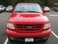 Bright Red - F150 XL Extended Cab 4x4 Photo No. 3