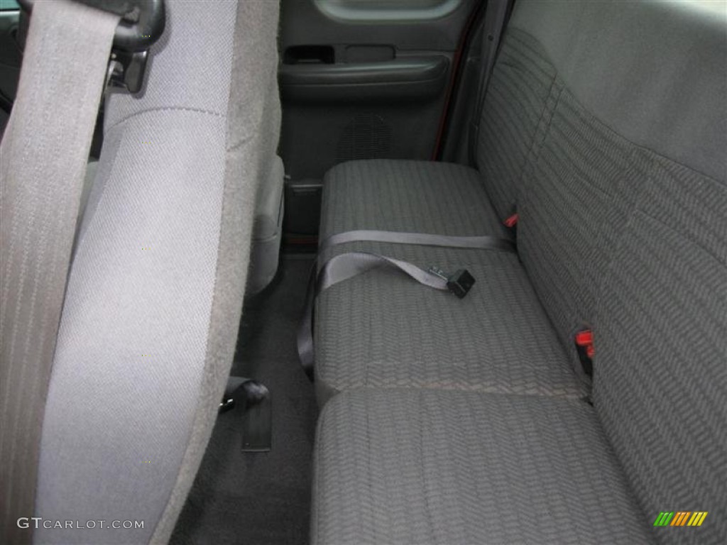 Medium Graphite Interior 2000 Ford F150 XL Extended Cab 4x4 Photo #55622894