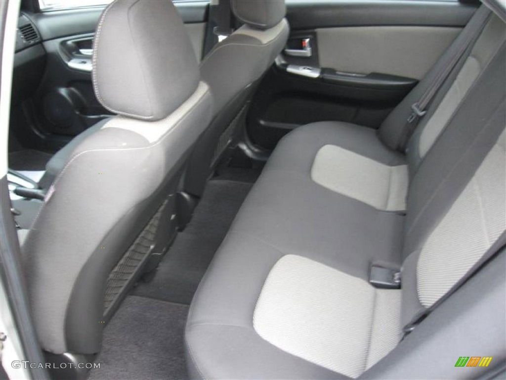 2008 Kia Spectra SX Sedan Interior Color Photos