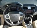 2011 Blackberry Pearl Chrysler 200 Limited Convertible  photo #9