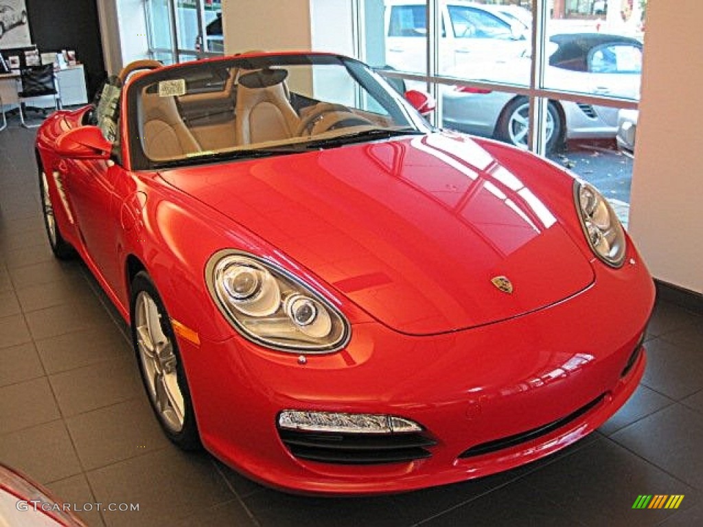 2011 Boxster S - Guards Red / Sand Beige photo #1