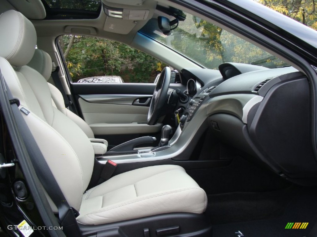 Taupe Interior 2010 Acura TL 3.7 SH-AWD Photo #55624991