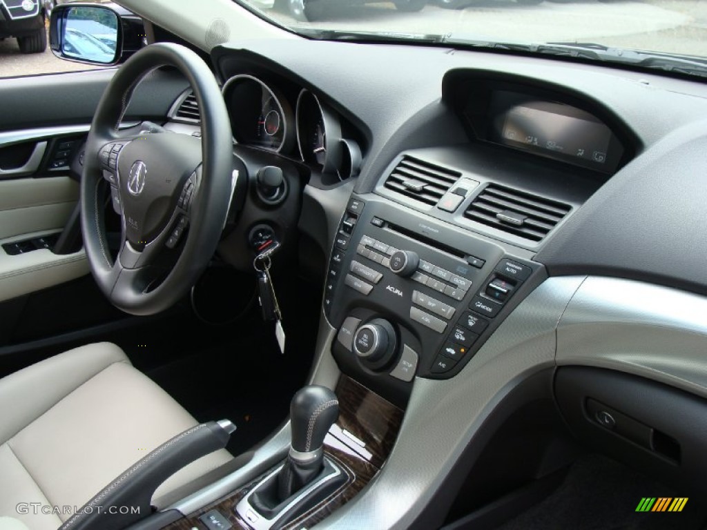 2010 Acura TL 3.7 SH-AWD Taupe Dashboard Photo #55625000