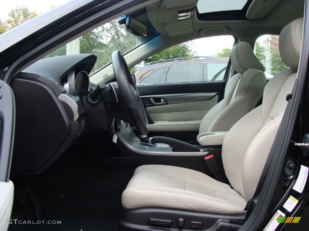 Taupe Interior 2010 Acura TL 3.7 SH-AWD Photo #55625027