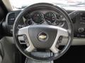2009 Chevrolet Silverado 3500HD Light Titanium/Ebony Interior Steering Wheel Photo