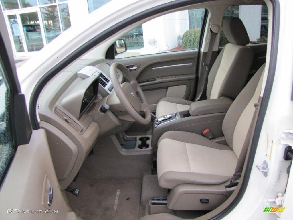 Pastel Pebble Beige Interior 2009 Dodge Journey SXT Photo #55625441