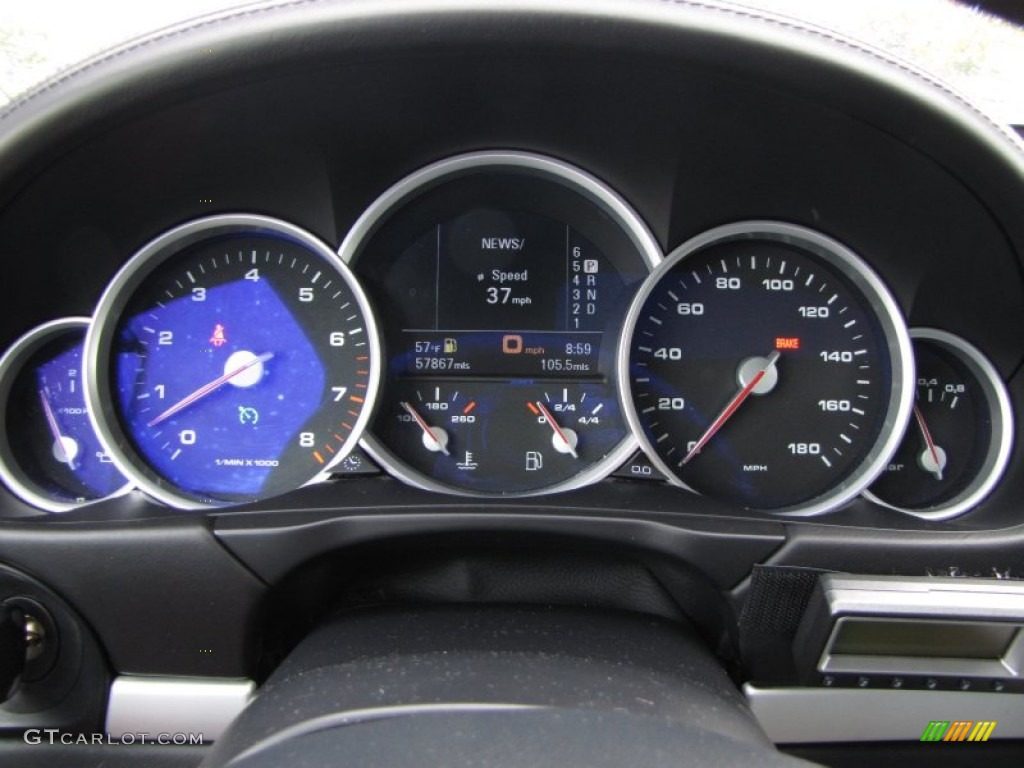 2004 Porsche Cayenne Turbo Gauges Photo #55625852